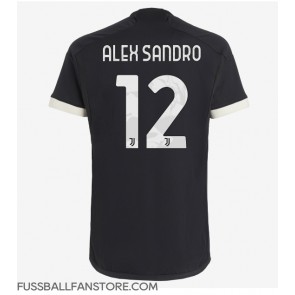 Juventus Alex Sandro #12 Replik 3rd trikot 2023-24 Kurzarm